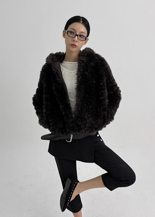 Diprem Slit Capri Skirt Pants