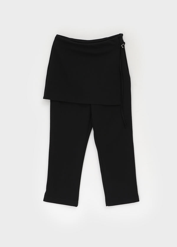 Diprem Slit Capri Skirt Pants
