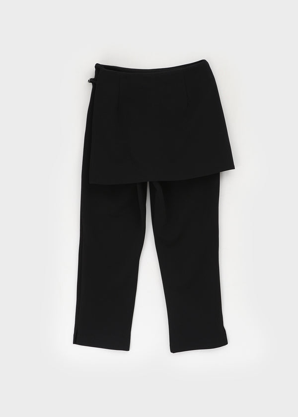 Diprem Slit Capri Skirt Pants