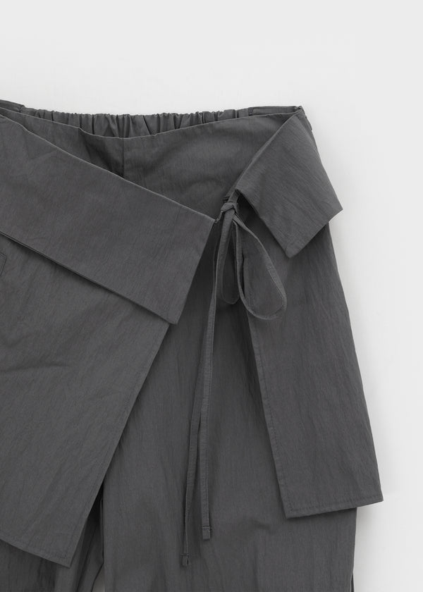 Robzel Layered Wrap Skirt Pants