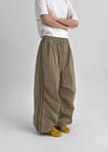 (UNISEX) Nuadi Line Parachute Wide Pants