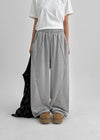Lizol Cut Wide Two-way Banding Pants