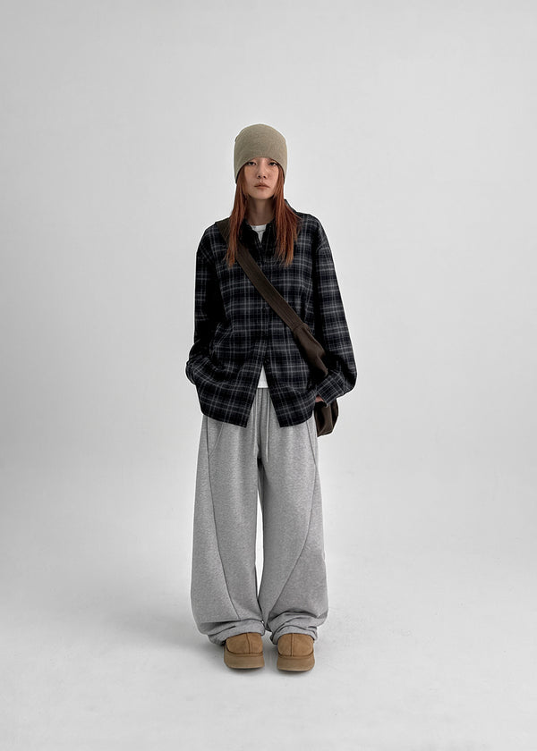 Lizol Cut Wide Two-way Banding Pants