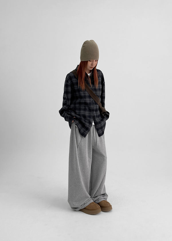 Lizol Cut Wide Two-way Banding Pants