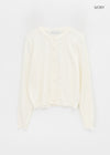 Kinpum Wool Knit Round Cardigan