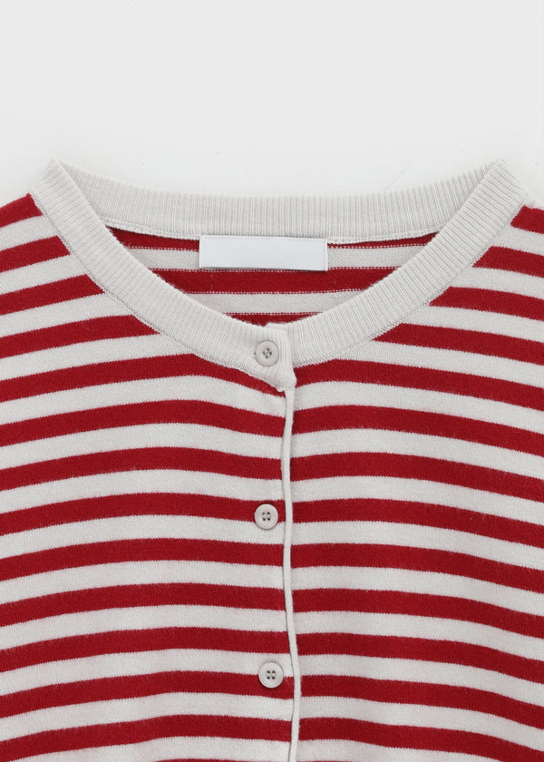 Kinpum Wool Knit Round Cardigan