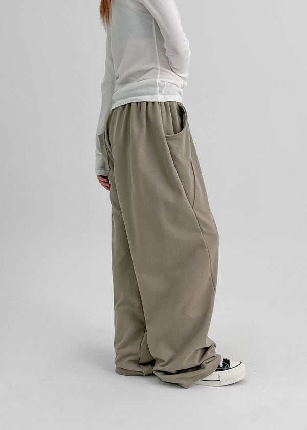 Lizol Cut Wide Two-way Banding Pants
