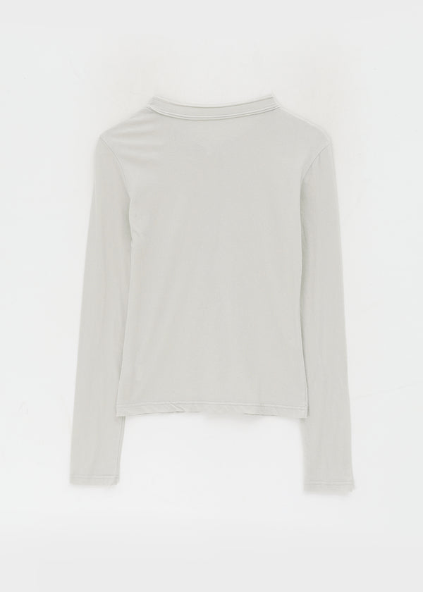 Kidte Henley Neck Button Long Sleeve T-shirt