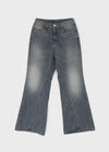 Kitsuru Wide Bootcut Denim Pants