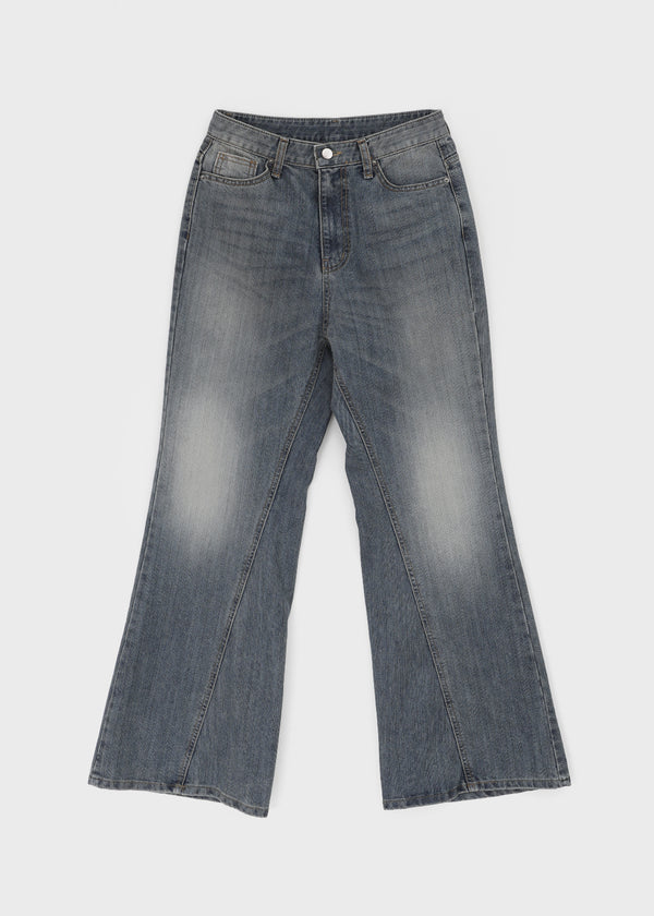 Kitsuru Wide Bootcut Denim Pants
