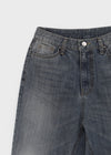 Kitsuru Wide Bootcut Denim Pants