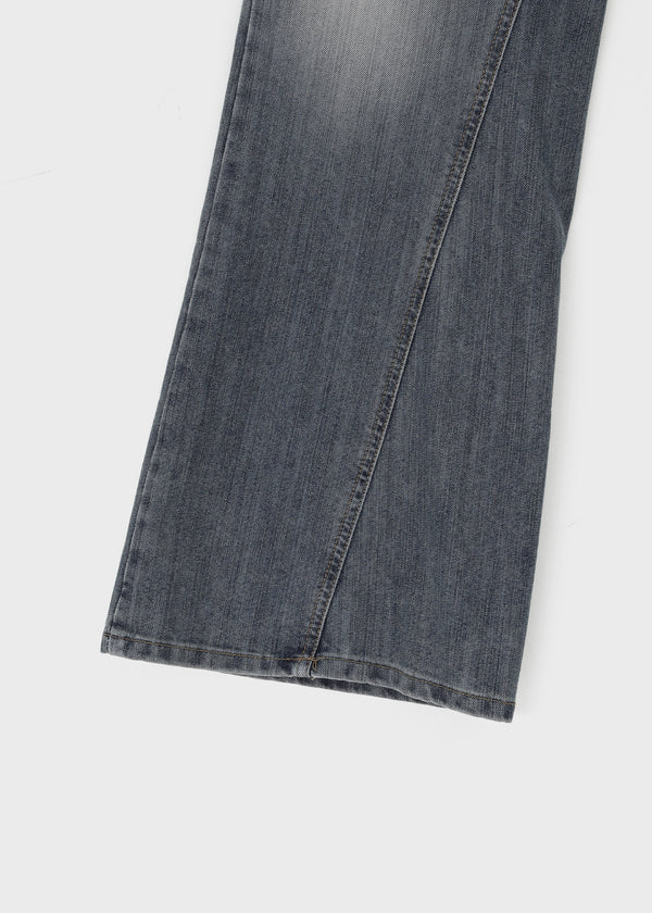 Kitsuru Wide Bootcut Denim Pants