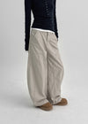 (UNISEX) Trankie Carpenter Balloon Wide Cotton Pants