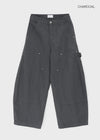 (UNISEX) Trankie Carpenter Balloon Wide Cotton Pants