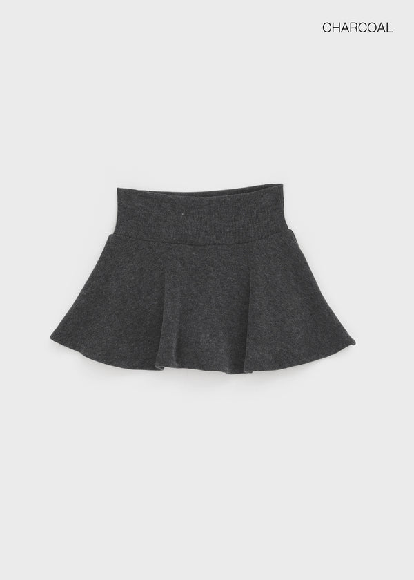 Whicom Flare Mini Skirt Pants