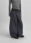 (UNISEX) Trankie Carpenter Balloon Wide Cotton Pants