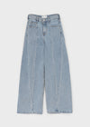 Purek Cut Wide Balloon Denim Pants