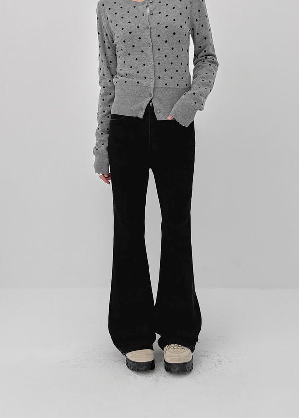 Python Slim Bootcut Denim Pants