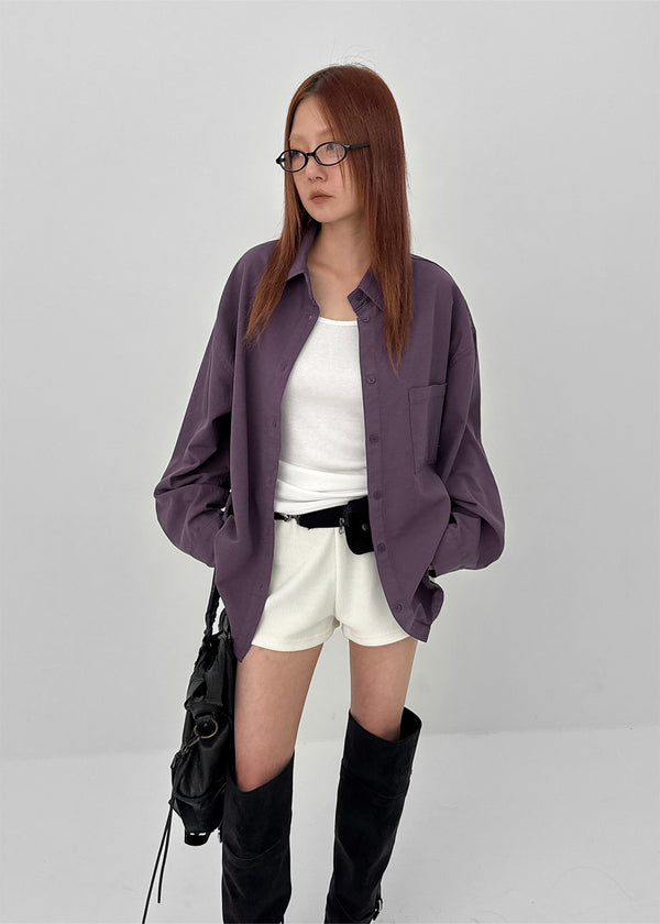 Poeton Loose Fit Basic Shirt