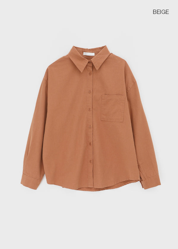 Poeton Loose Fit Basic Shirt