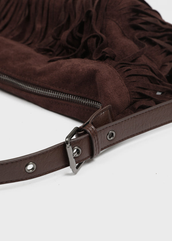 Coolnuck Suede Fringe Cross Bag