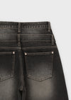 Kelant Washed Wide Denim Pants