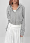 Loviem Crop Hooded Zip-up