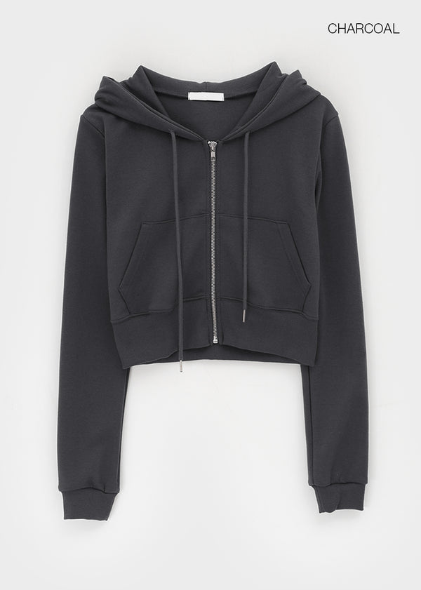 Loviem Crop Hooded Zip-up