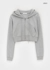 Loviem Crop Hooded Zip-up