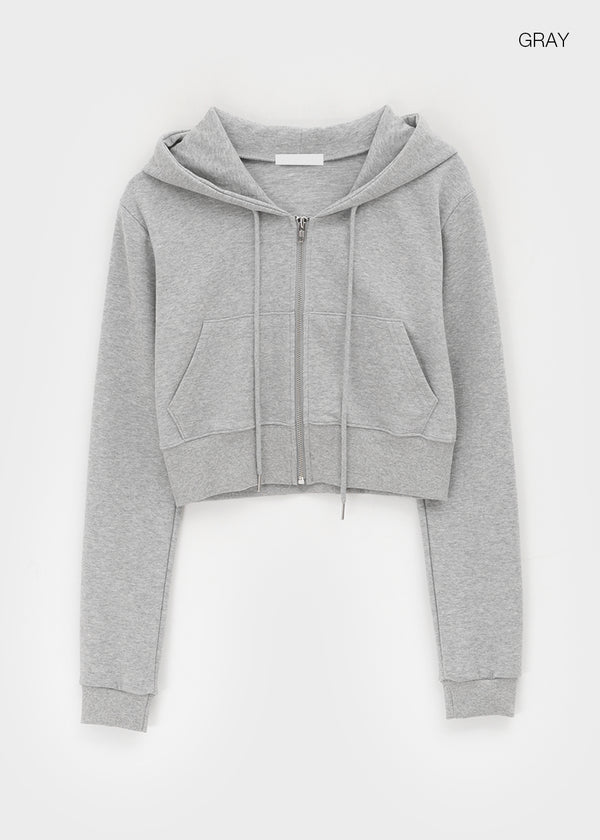 Loviem Crop Hooded Zip-up