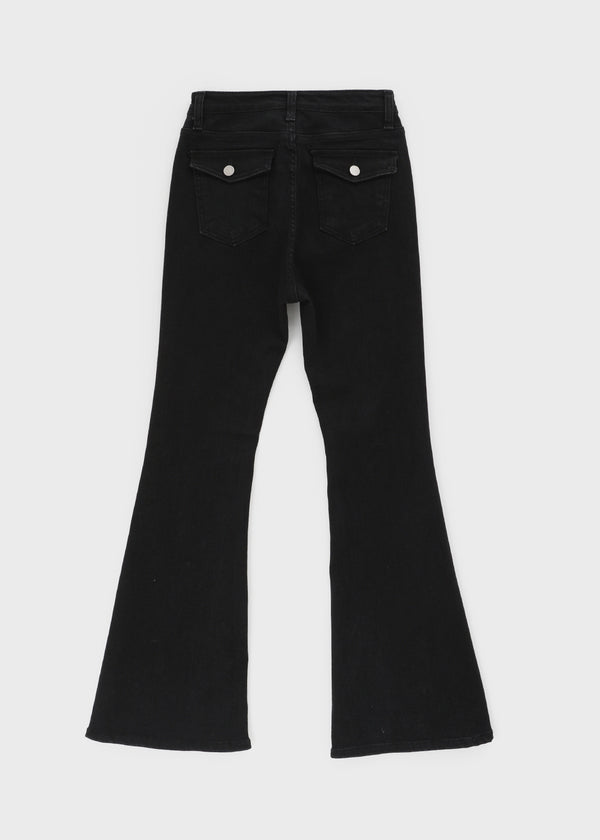 Python Slim Bootcut Denim Pants