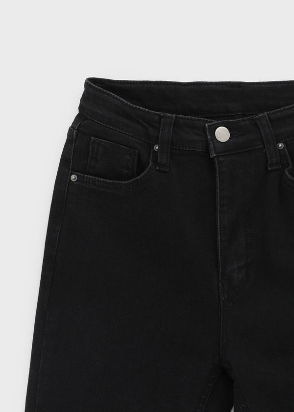 Python Slim Bootcut Denim Pants