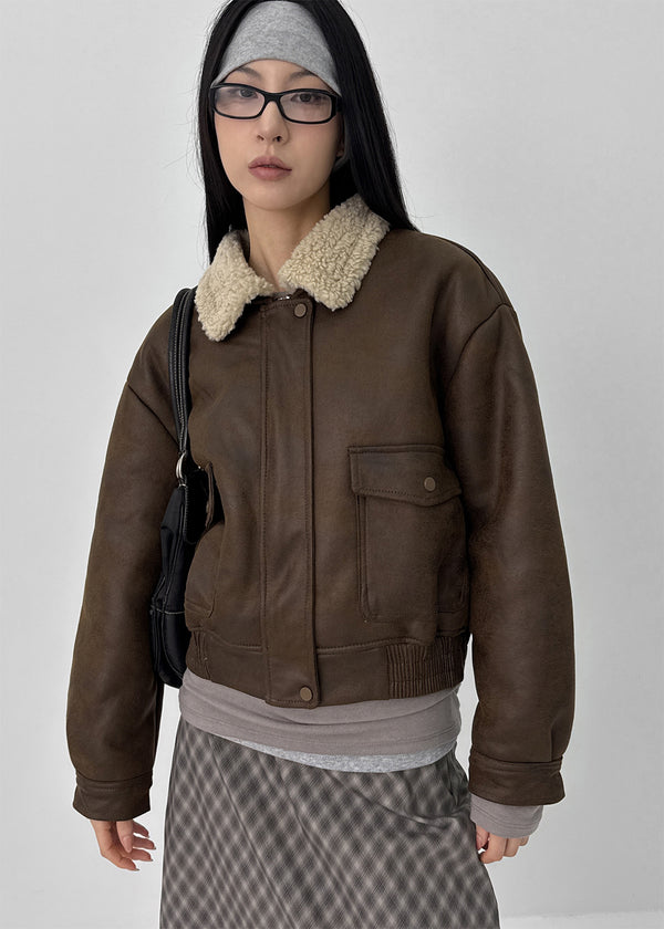 Holden Fur Leather Jumper