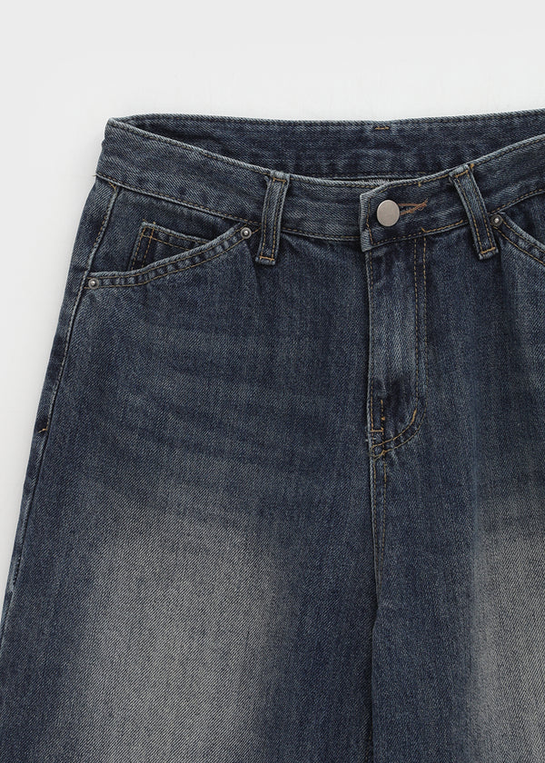 Daboni Washed Wide Denim Pants