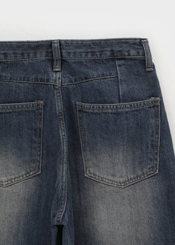 Daboni Washed Wide Denim Pants