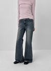 Nellu Low-waist Semi-bootcut Denim Pants