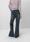 Nellu Low-waist Semi-bootcut Denim Pants