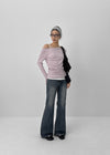 Nellu Low-waist Semi-bootcut Denim Pants