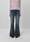 Nellu Low-waist Semi-bootcut Denim Pants