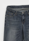 Nellu Low-waist Semi-bootcut Denim Pants