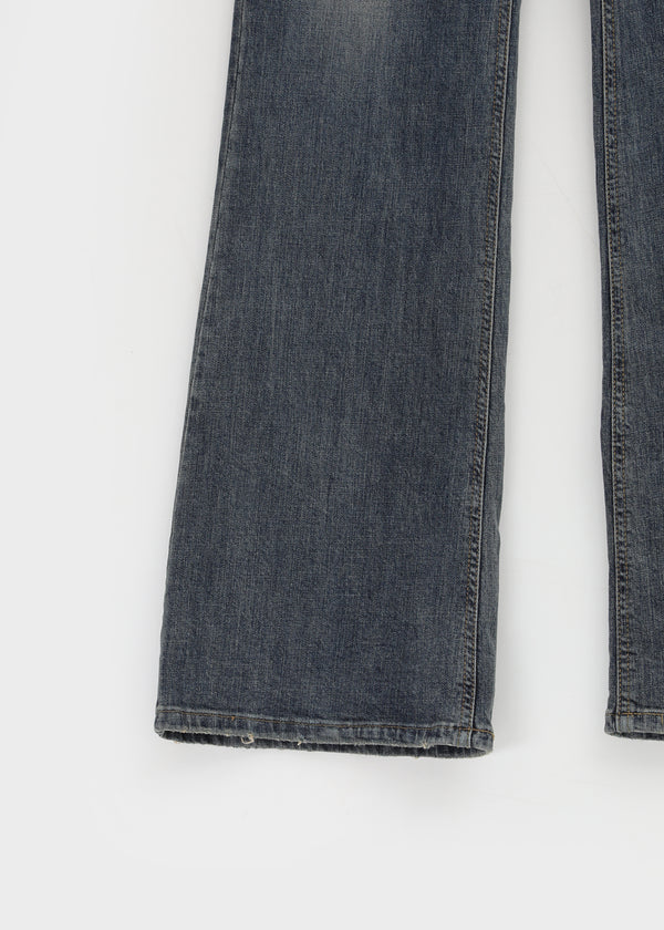 Nellu Low-waist Semi-bootcut Denim Pants