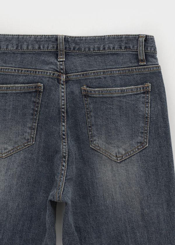 Nellu Low-waist Semi-bootcut Denim Pants