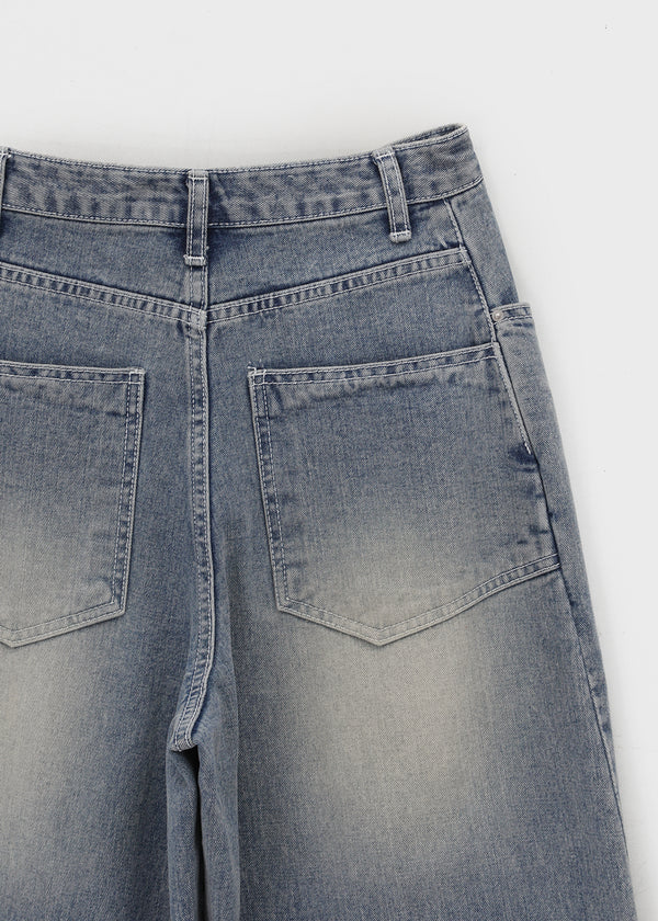 Kilo Balloon Wide Denim Pants