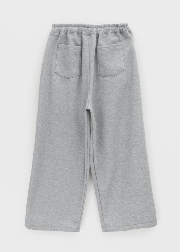 (UNISEX) Ekat Printed Fleece Wide Banding Pants