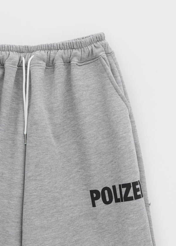 (UNISEX) Ekat Printed Fleece Wide Banding Pants