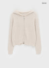 Yoel Two-way Knit Hooded Zip-up