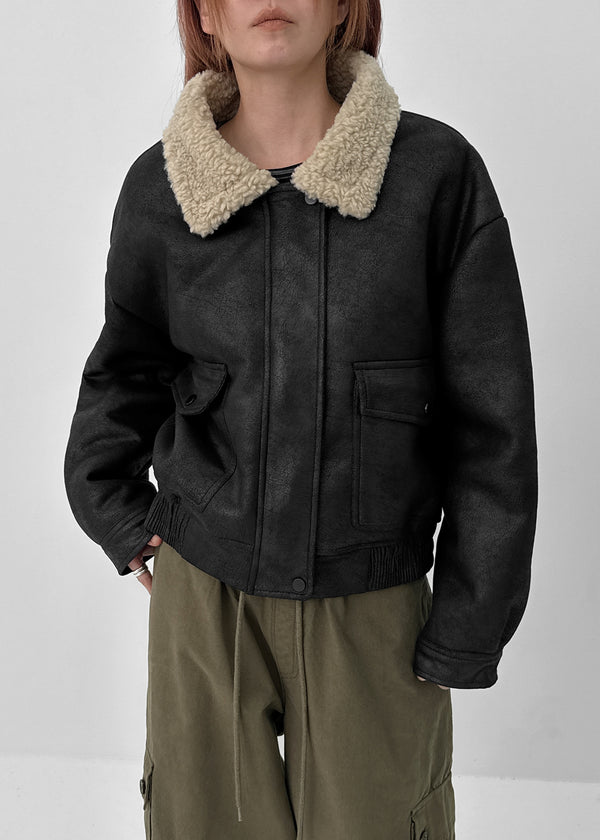 Holden Fur Leather Jumper