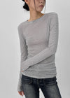 Of Stripe Long Sleeve Tee (30% Wool)