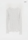 Of Stripe Long Sleeve Tee (30% Wool)