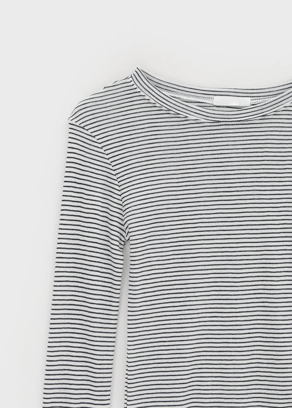 Of Stripe Long Sleeve Tee (30% Wool)